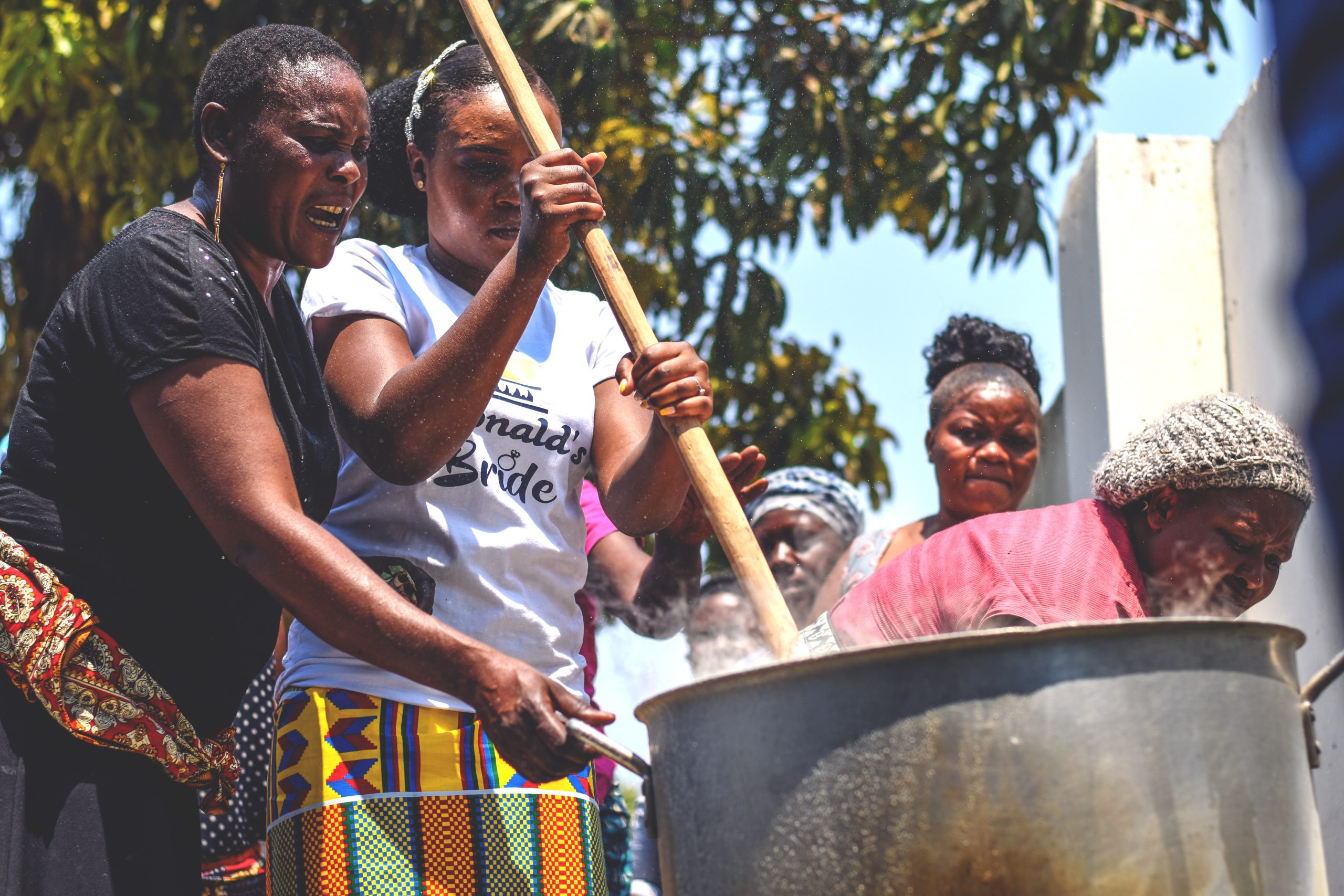 Women cooking